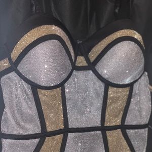 Sequence Dress- Silver, Gold Black- Birthday Dress